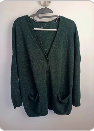 Cardigan Gilet Cos / 100% laine / vert bouteille foncé / taille S femme, merk: COS, staat: Heel goed, maat: S / 36 / 8, € 49,90, € 53,10 inclusief Kopersbescherming