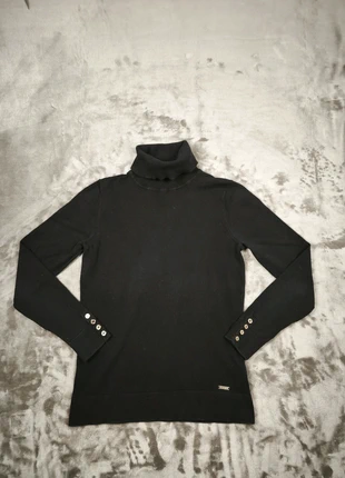 Tommy Hilfiger – Pull col roulé – noir – Taille S, merk: Tommy Hilfiger, staat: Heel goed, maat: S / 36 / 8, € 15,00, € 16,45 inclusief Kopersbescherming Pro