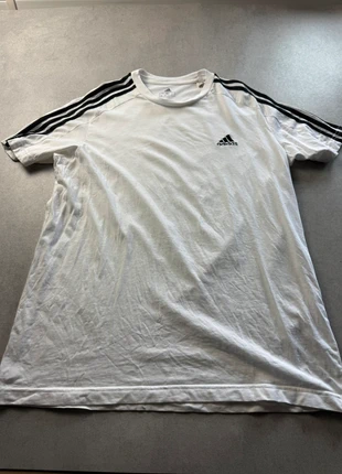 T shirt crewneck Adidas blanc – Taille XL (Unisexe), merk: adidas, staat: Goed, maat: XL, € 6,00, € 7,00 inclusief Kopersbescherming Pro