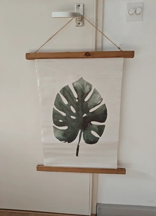 Wanddecoratie blad groen, marque: geen merk, état: Très bon état, 4,50 €, 5,43 € Protection acheteurs incluse