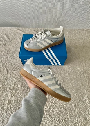 Adidas Gazelle Indoor White / Argentée - 38,5, brand: adidas, condition: New with tags, size: 38.5, €85.00, €89.95 includes Buyer Protection