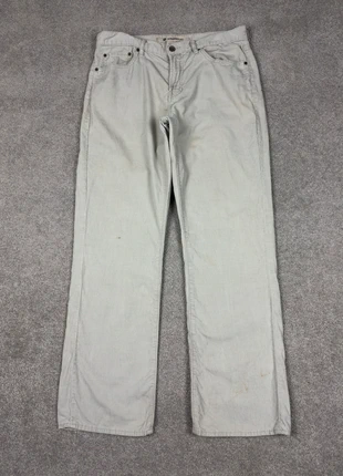 Pantalon velours côtelé unisexe blanc W34 L32 retro old money y2k | GDVELT35, brand: Vintage Dressing, condition: Very good, size: W34, €3.60, €4.48 includes Buyer Protection