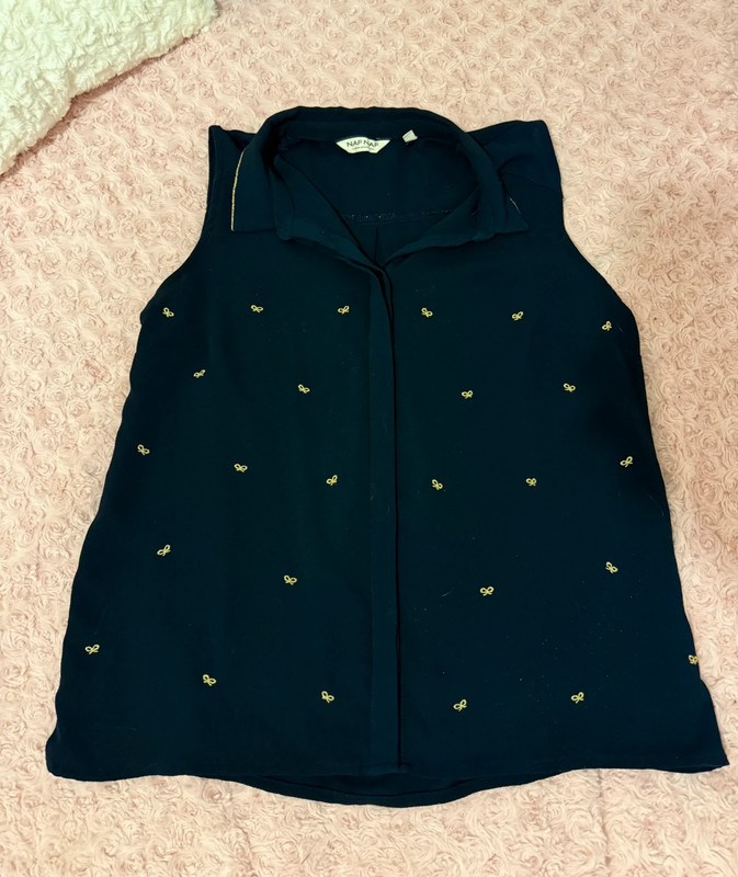 Chemisier Naf Naf sans manche taille 40 en très bon état