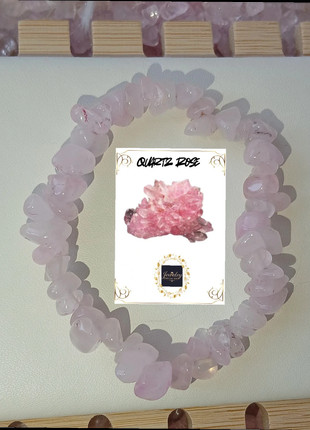 Bracelet en Quartz rose, brand: Natural, condizioni: Ottime, €3.45, €4.32 include la Protezione acquisti Pro
