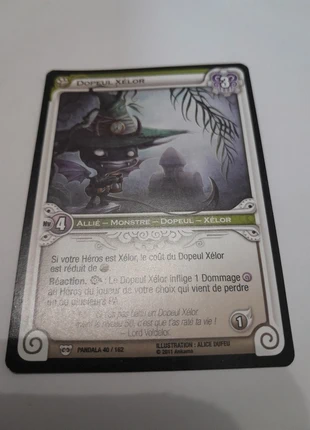 Carte wakfu dopeul xélor, merk: Ankama, staat: Nieuw zonder prijskaartje, € 1,00, € 1,75 inclusief Kopersbescherming