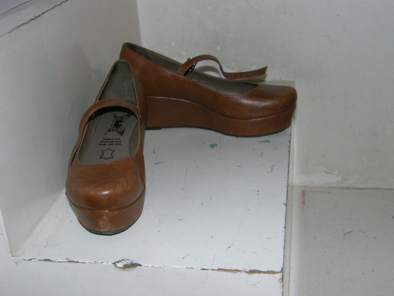 Chaussure à talons marron 1