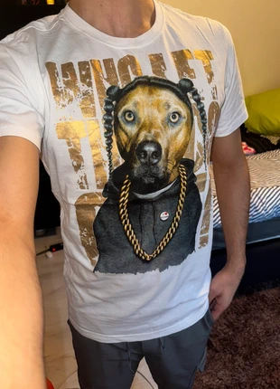 T-shirt met snoopDOGG, marca: Comfort, estado: Muito bom, tamanho: M, €2.95, €3.80 inclui Proteção do Comprador