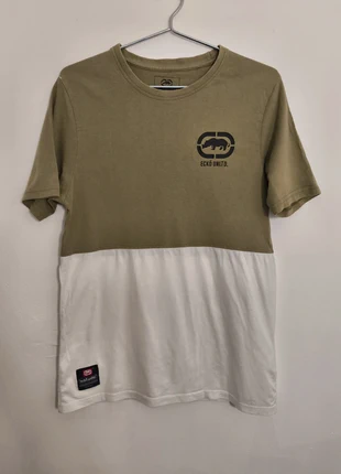 Ecko Unltd Graphic T-Shirt Green White S Vintage Streetwear Y2K Style, marca: ECKO UNLTD., estado: Muy bueno, tamaño: S, 8,00 €, 9,10 € Protección al comprador incluida
