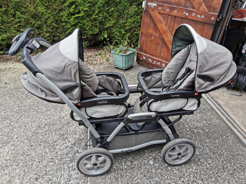 Poussette double peg perego Vinted