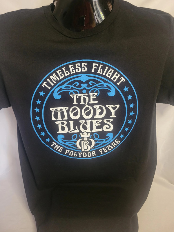 The Moody Blues Timeless Flight Black T-shirt (Size M) 4