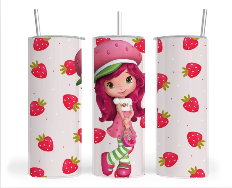 Strawberry shortcake tumbler