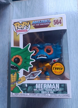 Funko pop merman chase, merk: Funko, staat: Goed, maat: Prematuur, tot 44 cm, € 12,00, € 13,30 inclusief Kopersbescherming