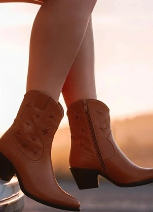 Stivaletti boho-chic Damy vera pelle cognac made in italy 39, marque: DAMY, état: Très bon état, taille: 39, 70,00 €, 74,20 € Protection acheteurs incluse