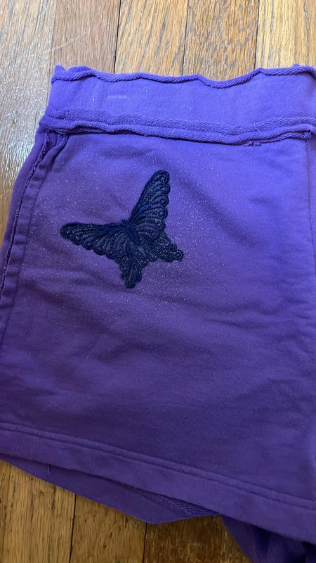 NWOTs Vintage V.S. Butterfly Cotton Shorts Size Medium 2