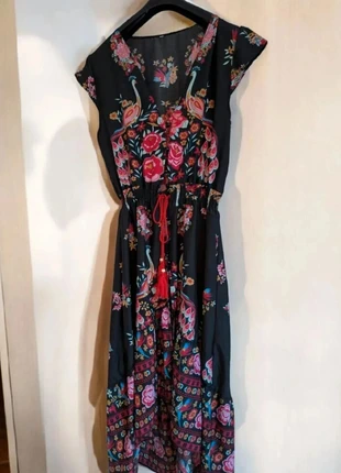 Robe longue fleurie bohême - T44, marca: Boutique Bohéme, estado: Muy bueno, tamaño: XXL / 44 / 16, 25,00 €, 26,95 € Protección al comprador incluida