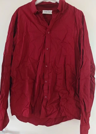 Chemises Pier one bordeau XL, marque: Pier One, état: Neuf sans étiquette, taille: XL, 14,00 €, 15,40 € Protection acheteurs incluse