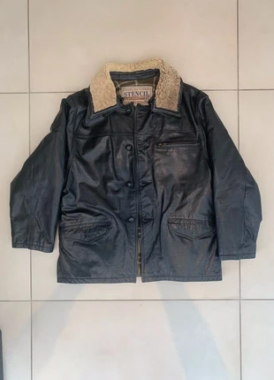 Veste en cuir, marque: Italia, état: Très bon état, taille: XL, 30,00 €, 32,20 € Protection acheteurs incluse