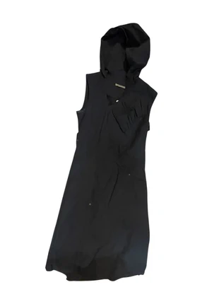 Black avant garde hooded asymmetrical dress, marque: TWO, état: Très bon état, taille: S / 36 / 8, 15,00 €, 16,45 € Protection acheteurs incluse