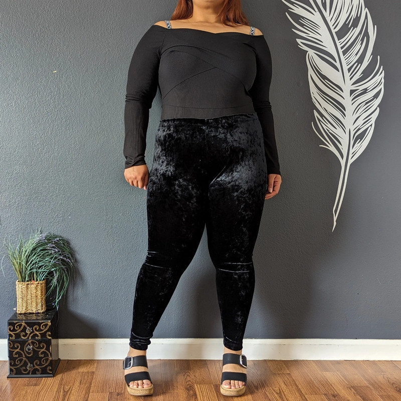 Mossimo Supply Co Black Leggings 1