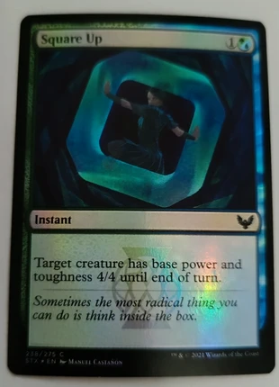 Magic the Gathering Mtg Square Up STX 238/275 foil eng, marke: Magic: The Gathering, zustand: Sehr gut, 2,00 €, 2,80 € inklusive Vinted-Käuferschutz