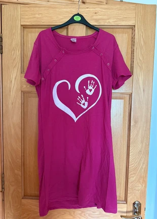 Pink maternity / breastfeeding / nursing nightdress, brand: La Penna, condition: Very good, size: L / 40 / 12, €2.00, €2.80 includes Buyer Protection