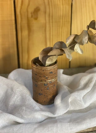 Joli vase vintage / ou mazagran marron en grès , marke: Vintage, zustand: Sehr gut, 8,00 €, 9,10 € beinhaltet Vinted-Käuferschutz Pro