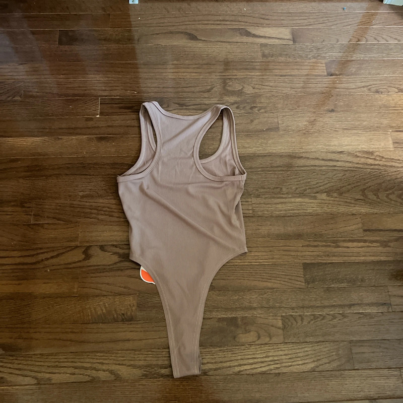 Cider brown bodysuit tank top 3