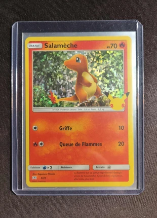 Carte Pokémon Salamèche Holo Confettis McDo 25ans, brand: Pokémon, condition: Very good, €5.00, €5.95 includes Buyer Protection