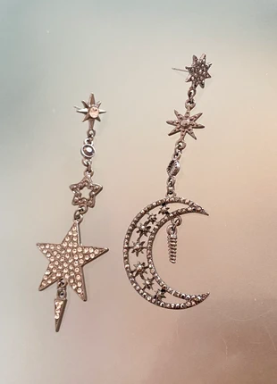 Boucle d’oreille lune étoile, brand: Lovisa, condition: New without tags, €3.00, €3.85 includes Buyer Protection