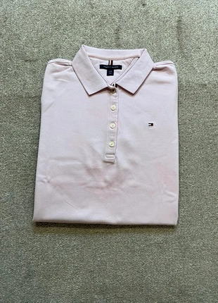 Tommy Hilfiger Vintage Polo Shirt Cotton Embroidered Logo Pink, marque: Tommy Hilfiger, état: Très bon état, taille: L / 40 / 12, 9,90 €, 11,10 € Protection acheteurs incluse