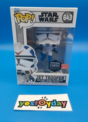 Figurine Funko Pop – Jet Trooper – Star Wars – Neuve – Boîte scellée - Yestoyday, merk: POP, staat: Nieuw met prijskaartje, maat: Universeel, € 10,00, € 11,20 inclusief Kopersbescherming Pro