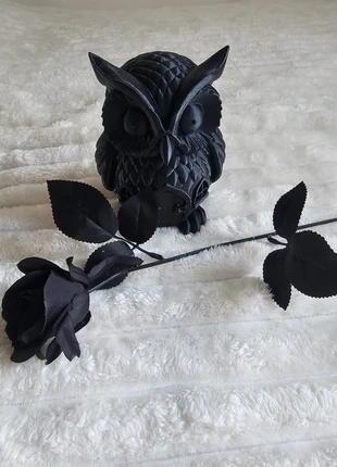 Création 3D Maison Hibou décorative noire – esprit féerique, marca: Fabrication Artisanale, estado: Como novo, €15.99, €17.49 inclui Proteção do Comprador Pro