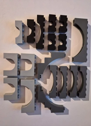 Lot de pièces lego noir et gris, brand: LEGO, condition: Very good, size: One size, €3.40, €4.27 includes Buyer Protection