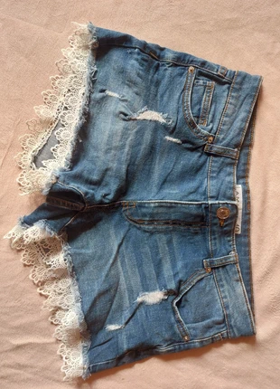 Short en jean bleu, marca: New Yorker, estado: Bueno, tamaño: L / 40 / 12, 9,00 €, 10,15 € Protección al comprador incluida