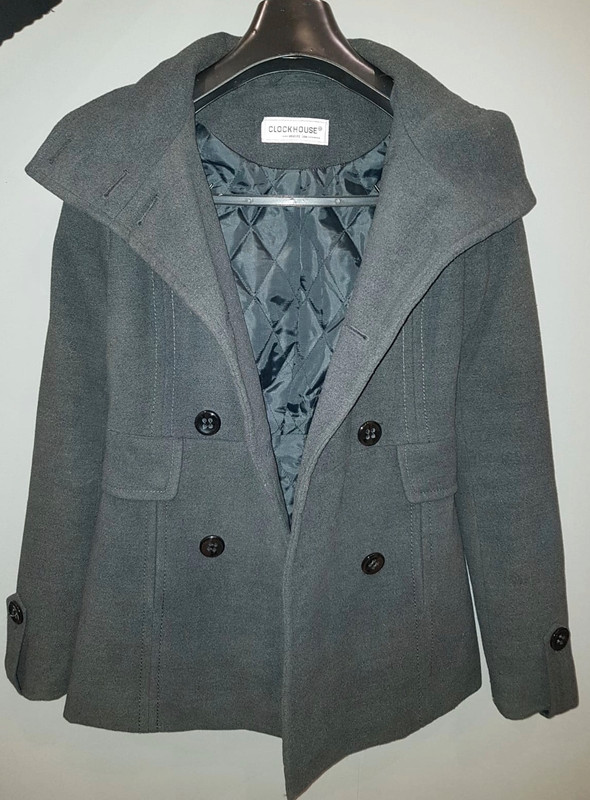 Manteau gris anthracite XS 3