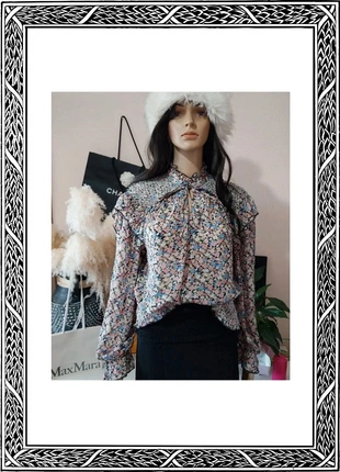 Preciosa blusa vintage talla l, brand: Vintage Dressing, condizioni: Ottime, taglia: L / IT 44 / EU 40, €8.00, €9.10 include la Protezione acquisti