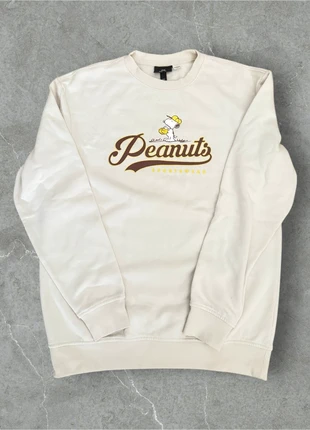 Felpa H&M Grafica Calda Snoopy panna Beige Uomo Donna Ragazzo Ragazza streetwear cartoon taglia S, marca: H&M, estado: Muito bom, tamanho: S, €14.99, €16.44 inclui Proteção do Comprador