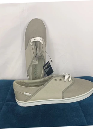 Chaussures plates ETNIES grise en toile, Taille 37 , bon état, brand: Etnies, condition: Good, size: 37, €12.00, €13.30 includes Buyer Protection Pro