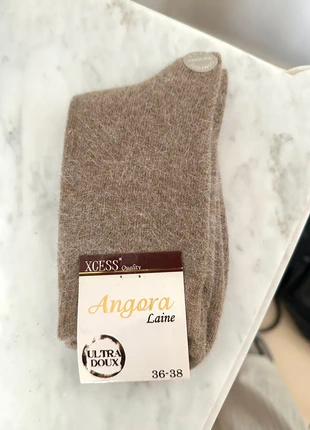 Chaussette en laine, marque: Angora, état: Neuf avec étiquette, taille: S | 35–38, 7,00 €, 8,05 € Protection acheteurs incluse