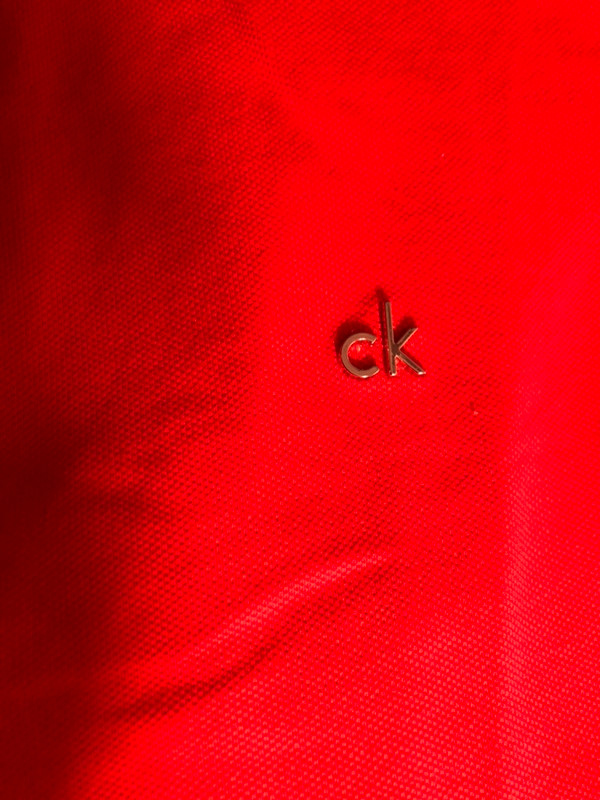 T-shirt Calvin Klein rouge 2