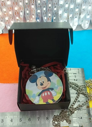 Montre à gousset Mickey Mouse, marke: Disney, zustand: Sehr gut, größe: 47 mm & größer, 5,00 €, 5,95 € beinhaltet Vinted-Käuferschutz Pro