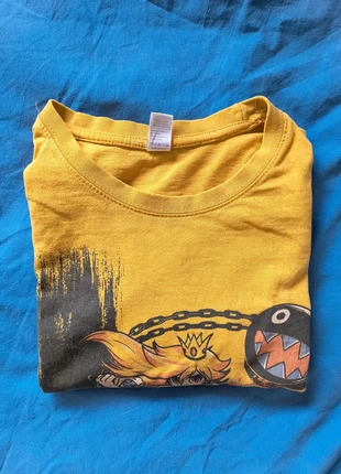 T-shirt jaune S Mario pas de logo, brand: Pampling, condition: Very good, size: S, €3.50, €4.38 includes Buyer Protection