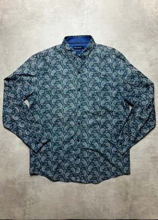 Chemise à motif Ollygan homme taille L convient à un M, marque: Olly Gan, état: Très bon état, taille: L, 15,00 €, 16,45 € Protection acheteurs incluse