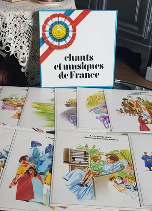 🎼 Coffret disques vinyles vintage Chants et musiques de France 🎼, estado: Muito bom, €20.00, €21.70 inclui Proteção do Comprador Pro