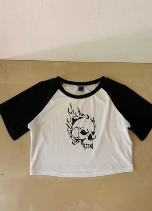 Top maniche corte crop Vintage Coquette y2k, marque: Shein, état: Neuf sans étiquette, taille: L / 40 / 12, 5,00 €, 5,95 € Protection acheteurs incluse