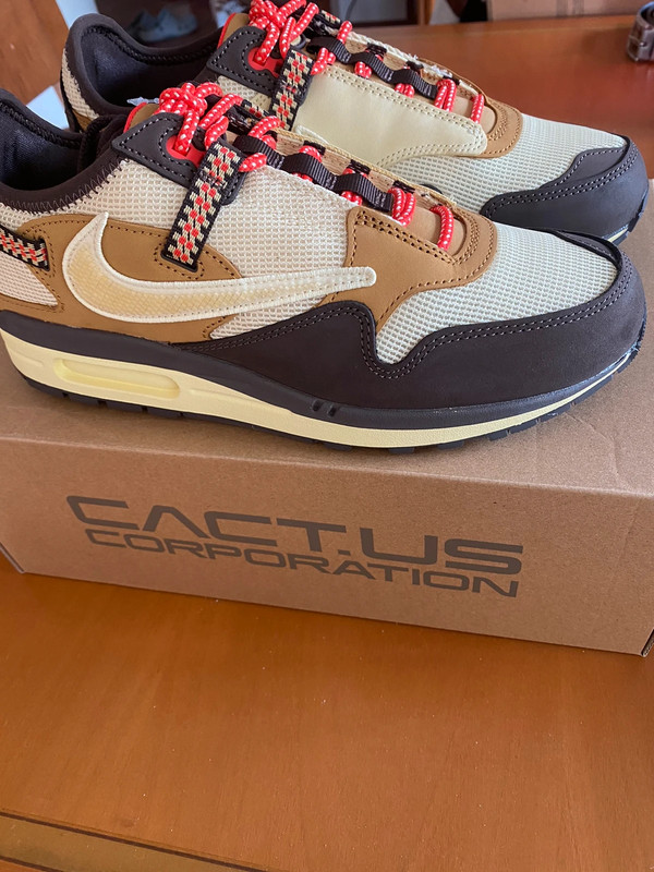 Nike Air Max 1 Travis Scott Cactus Jack Baroque Brown - Thrifter