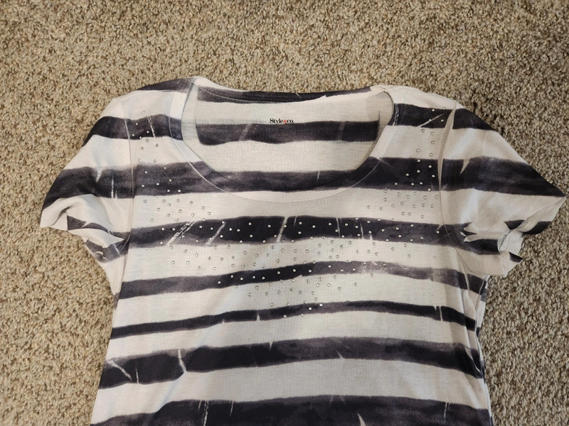 Women's Style and Co Sz S Top 2