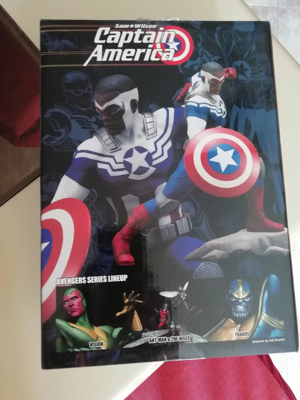 Sam Wilson Captain America Statue by Kotobukiya 2