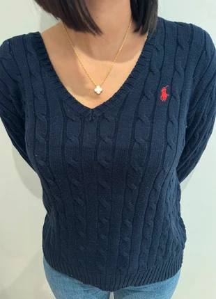 Sweat pull torsade ralph lauren femme, marque: Ralph Lauren, état: Très bon état, taille: L / 40 / 12, 57,00 €, 60,55 € Protection acheteurs (Pro) incluse