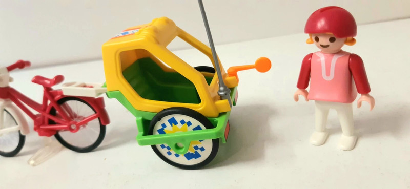 Playmobil - Vélo et remorque - 3068